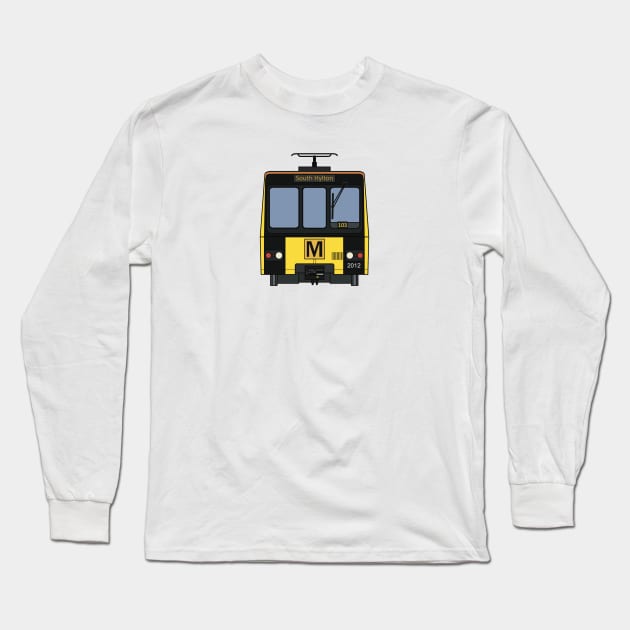 Tyne and Wear Metro (2012) Long Sleeve T-Shirt by charlie-care